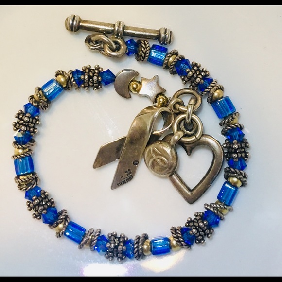 elisa ilana Jewelry - Colon Cancer Miyuki Style Awareness Bracelet elisa ilana Jewelry - Colon Cancer Miyuki Style Awareness Bracelet